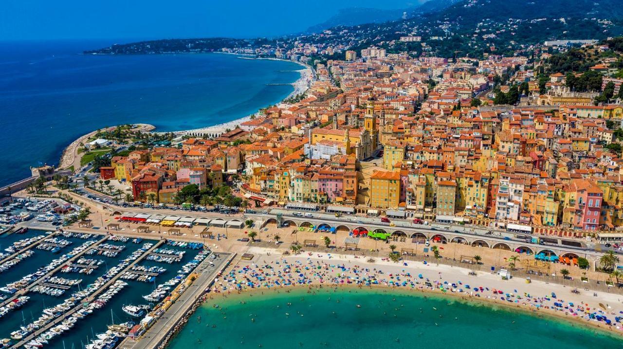 Superbe 2 Pieces Neuf A 100M De La Plage Menton Luaran gambar